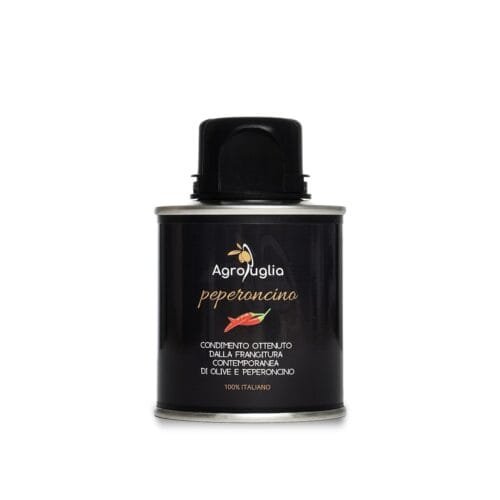 Olio Aromatizzato al Peperoncino in lattina, 100ml