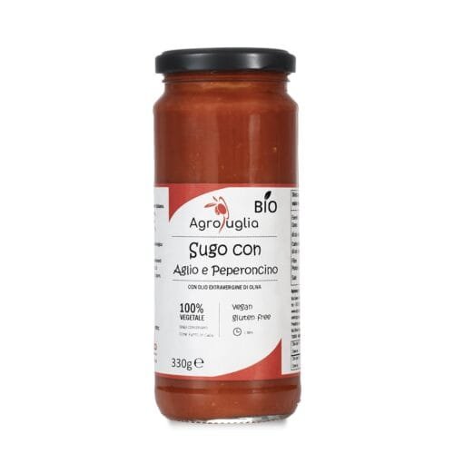 Bio-Knoblauch-und-Chili-Sauce