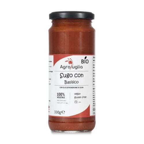 Sugo mit Bio-Basilikum