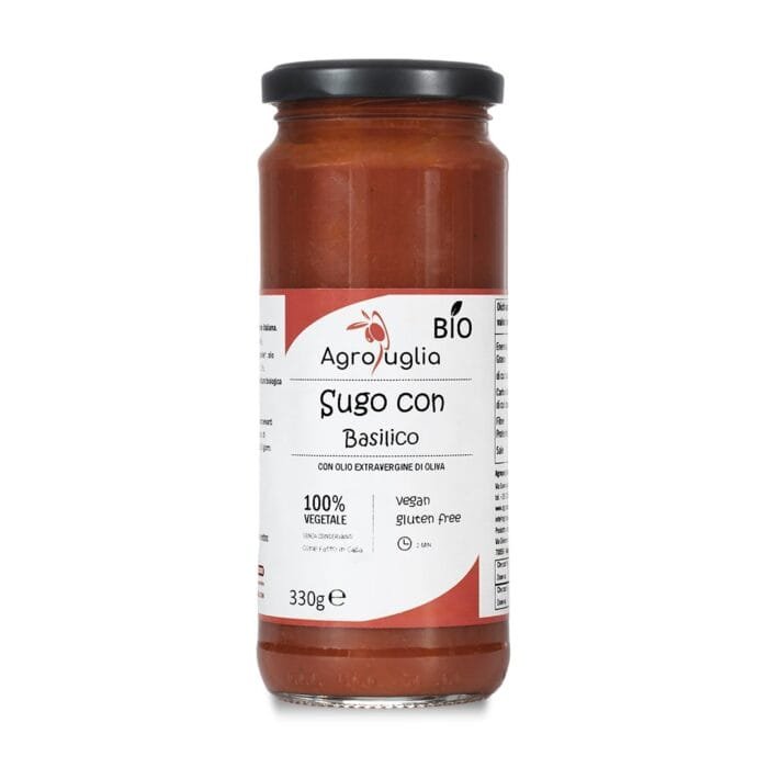 Sugo con Basilico Biologico