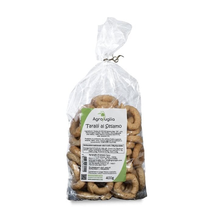 Taralli al Sesamo