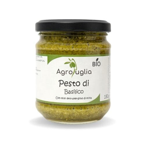 Biologisches Basilikumpesto, 180g