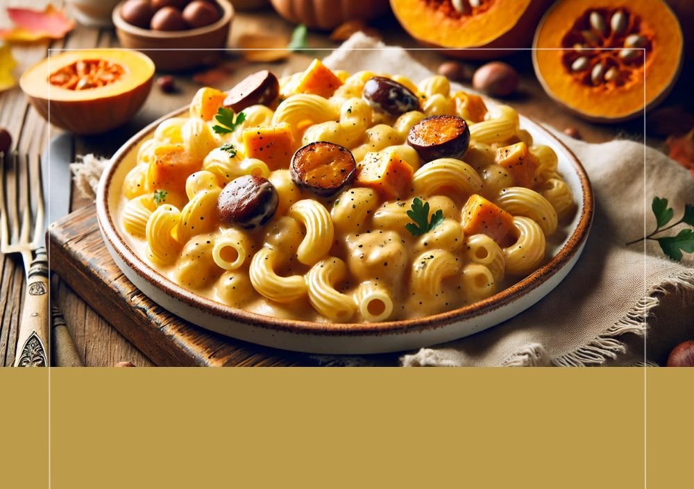 Pasta with Pumpkin and Chestnuts