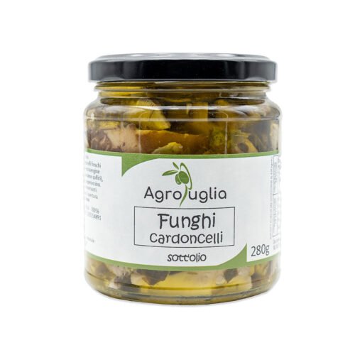 Funghi Cardoncelli sott'olio